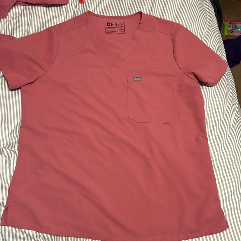 Mauve one pocket top xl
